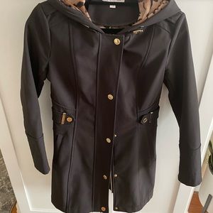 Via Spiga raincoat leopard print